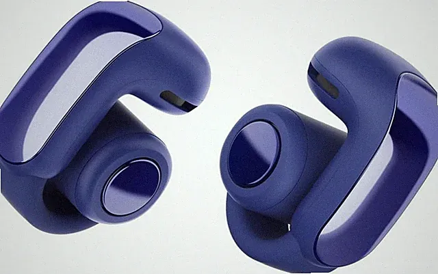 Bose Ultra Open Earbuds mit Bluetooth und Open Audio Technologie Clip On Violett