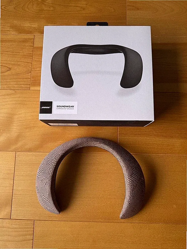 Bose Wearable Neck Speaker SoundWear Companion Speaker Bluetooth getestet mit...