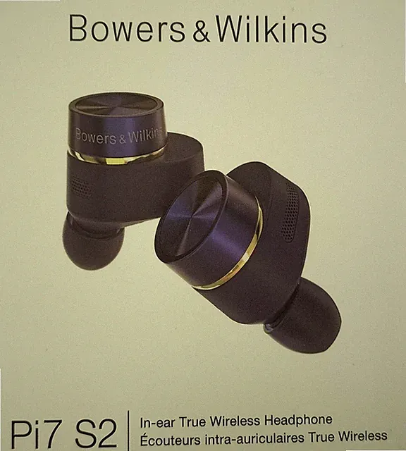 Bowers & Wilkins Pi7 S2 SB True Wireless Earbuds mit Box gebraucht