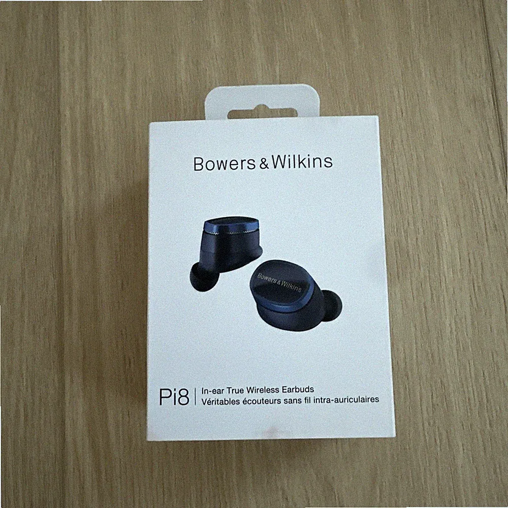 Bowers & Wilkins Pi8 True Wireless Noise Cancelling Earbuds Bluetooth aptX, Blau