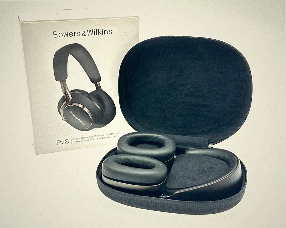 Bowers & Wilkins Px8 Over-Ear Kopfhörer Bluetooth ANC aptX Adaptive Schwarz MwSt