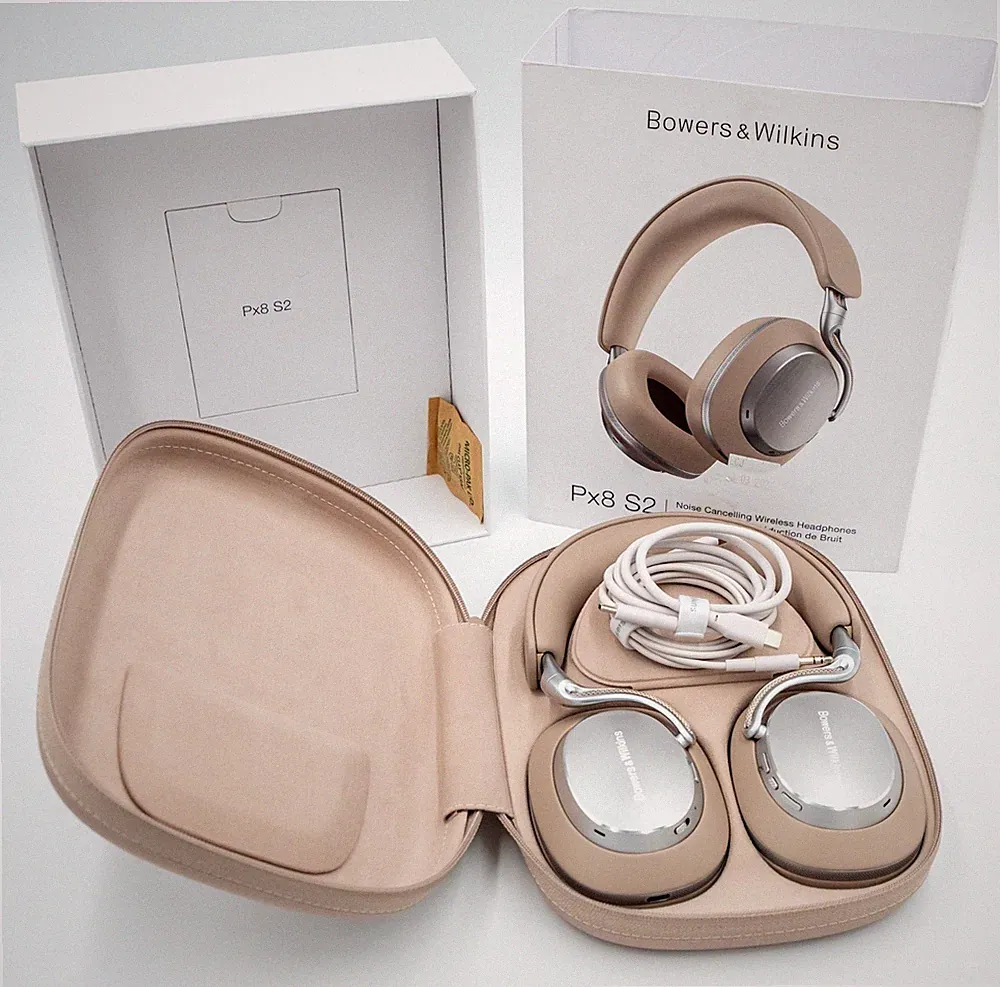 Bowers & Wilkins Px8 S2 Over-Ear Kopfhörer Noise Cancelling (warm stone) beige