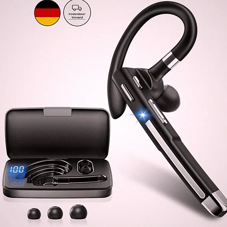 Boytond Bluetooth 6.1 Kopfhörer Kabellos mit CVC8.0 Dual Mikrofon 100 Std Glanz