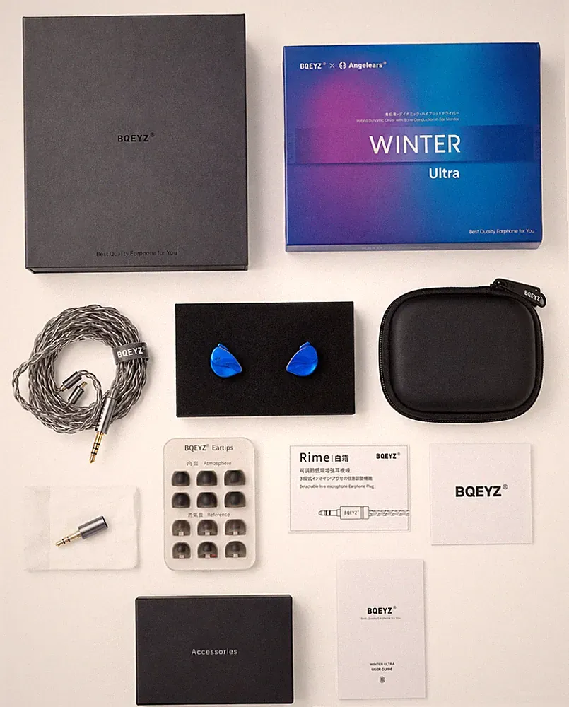 BQEYZ x Angelears Winter Ultra In-Ear Kopfhörer- IEM - Hybrid DD + BC