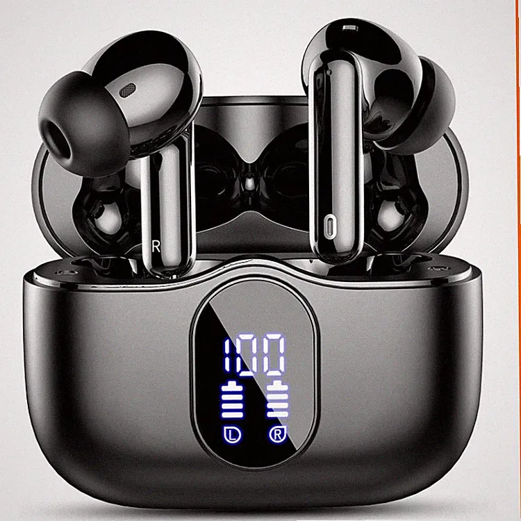 Btootos Bluetooth 5.4 Kopfhörer, Kabellos, 13 mm Treiber, Schwarz, IP7