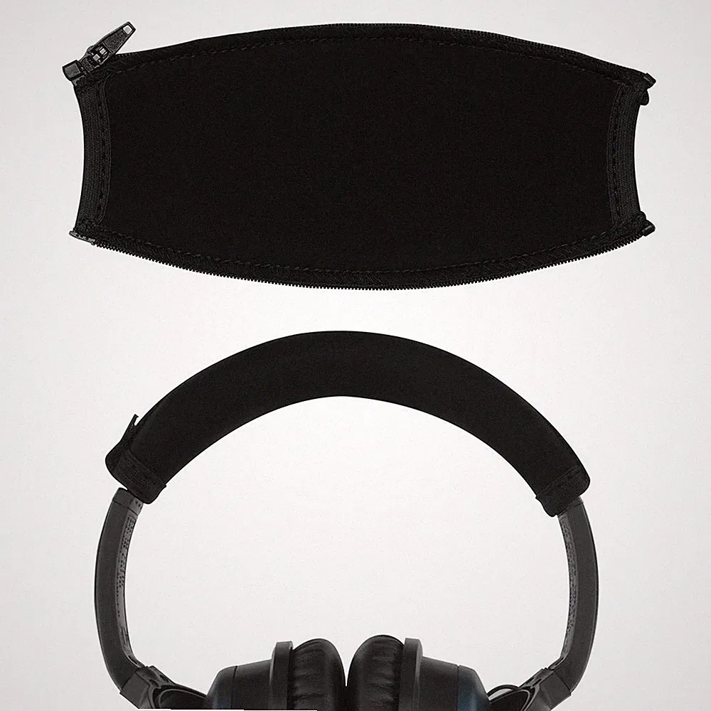 Bügelpolster Kopfbügel Cover Schutz für Bose QuietComfort QC15 QC2 (SCHWARZ)