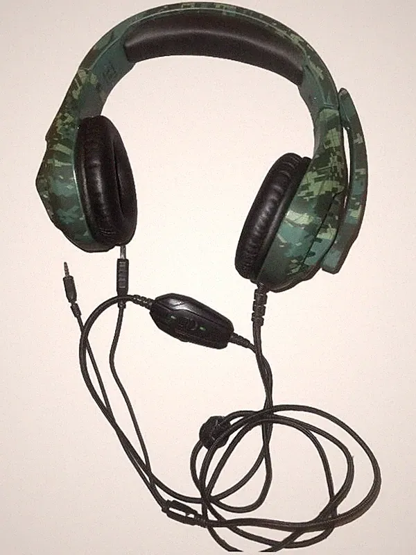 BUTFULAKE GH-1L Gaming Headset Camouflage Grün Kopfhörer mit Mikrofon