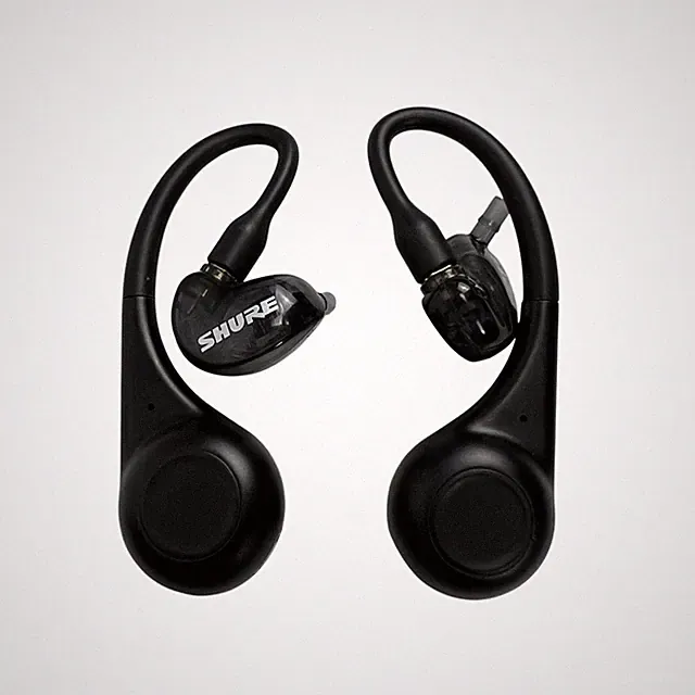 BWARE Shure AONIC 215 True Wireless-Ohrhörer, Schwarz