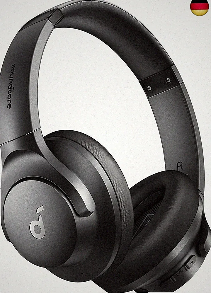 by Anker Q20i kabelloser Bluetooth Over-Ear-Kopfhörer mit Hybrid Active Noise Ca