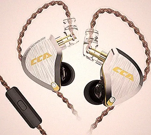 C12 5BA 1DD Stereo Bass Kopfhörer In Ear Kopfhörer mit Kabel Noise Cancelling...