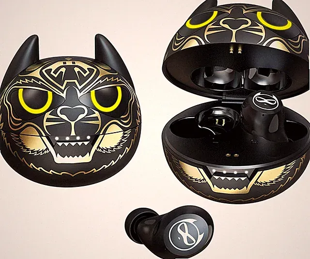 Cartoon Ladebox, Smart Touch Wireless Earbuds, Bluetooth