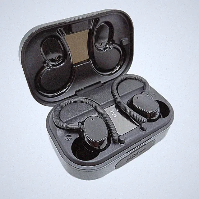 Cassini's In-Ear Bluetooth Kopfhörer Sport Wireless 5.3 120h Akkulaufzeit Schwar