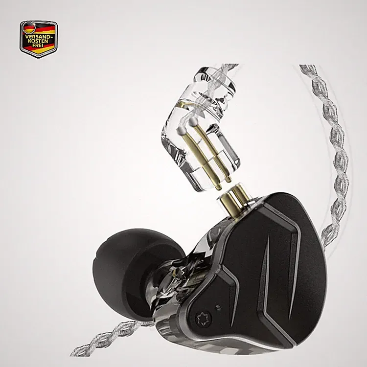 CCA KZ ZSN Pro X In Ear Kopfhörer 1BA 1DD Stereo Earbuds Hi