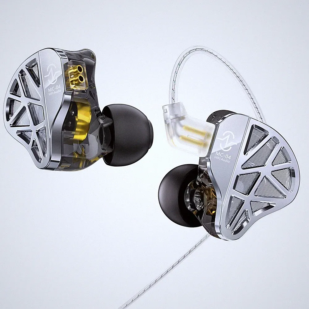 CCZ MC04 IEM Kopfhörer, Gaming Earbuds In Ear 3,5mmStecker Verwirrungsfreies...