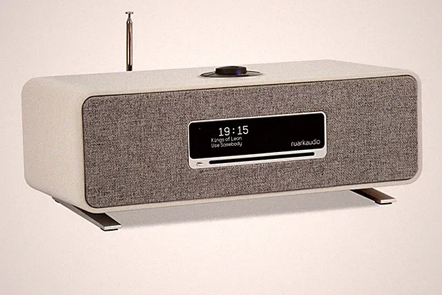 CD- Internetradio WLAN, Ruark Audio R3 MK1, DAB+, aptX, Grau, 30W, NEU
