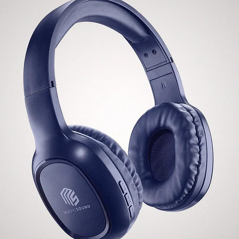 Cellularline On Ear Headset Bluetooth®, Kabellos, kabelgebunden Blau