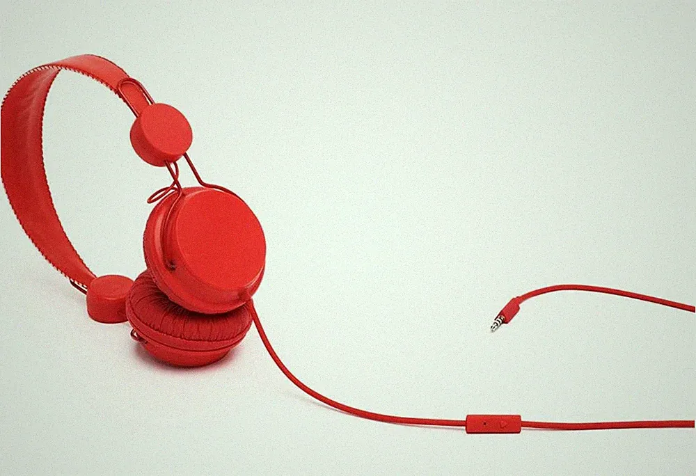 COLOUD On-Ear Headset Colors Red Rot HiFi Kopfhörer Mikrofon Fernbedienung 3,5mm
