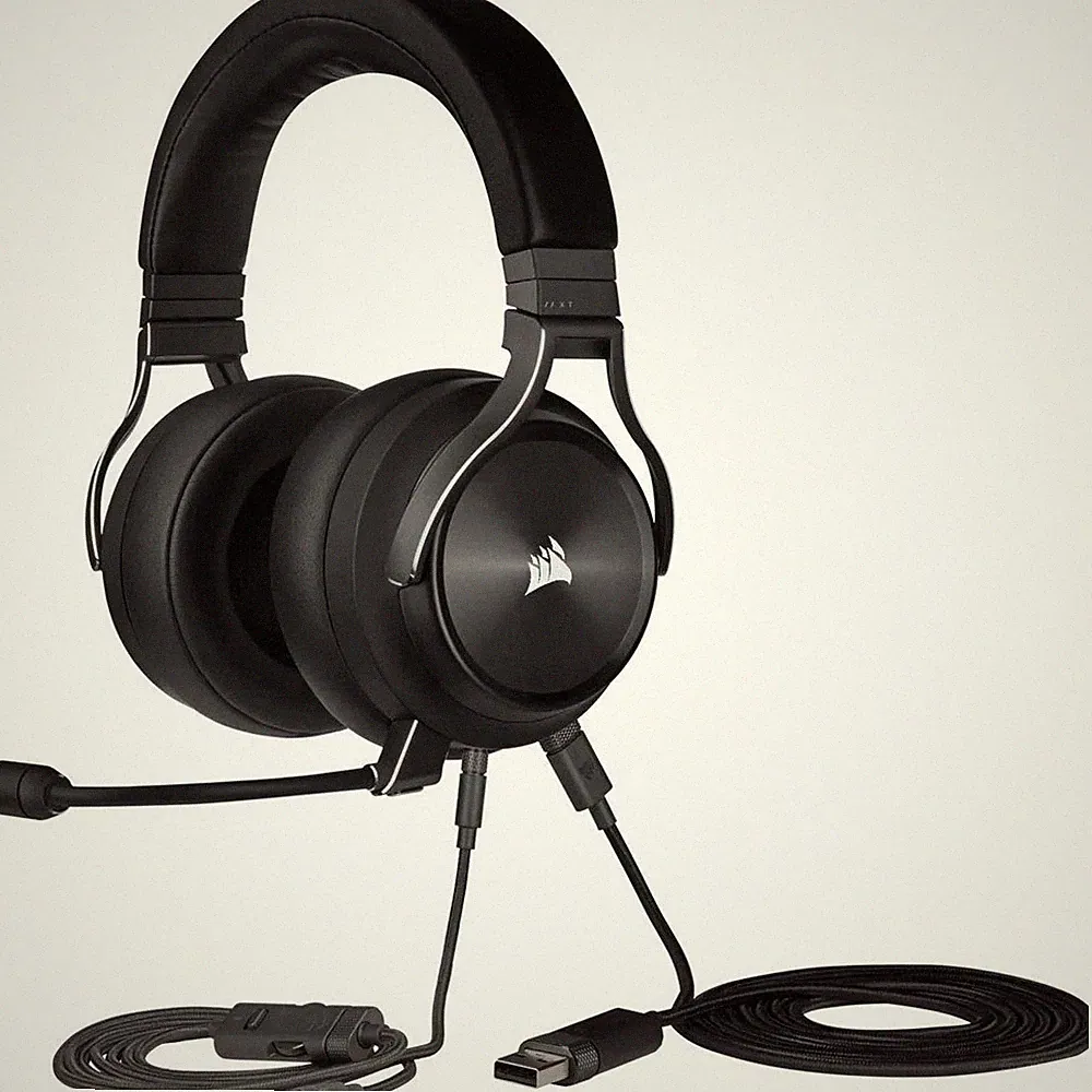 CORSAIR Gaming Headset VIRTUOSO RGB Wireless XT Kabel Bluetooth WLAN B-WARE