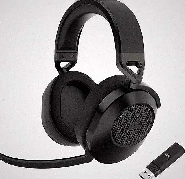 Corsair HS65 Wireless Gaming-Headset Dolby Audio 7.1 CA-9011285-EU - Schwarz