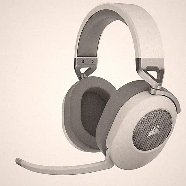 Corsair HS65 Wireless Gaming Headset weiß mit Bluetooth PC, Mac, PS5 PS4 Icue
