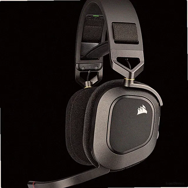 Corsair HS80 RGB Wireless carbon Gaming Headset Dolby Atmos PC Mac PS5 PS4 iCUE