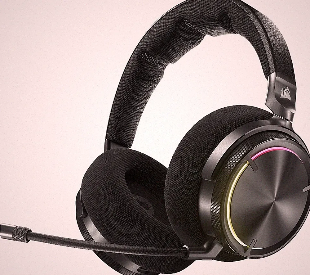 Corsair Virtuoso Max Wireless Bluetooth Gaming Headset Over-Ear Carbon 7.1