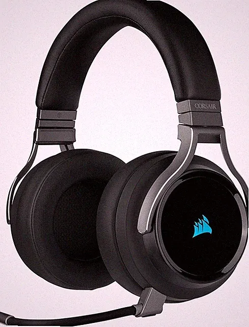 Corsair Virtuoso RGB Wireless Carbon High-Fidelity Headset, 7.1 Surround Sound
