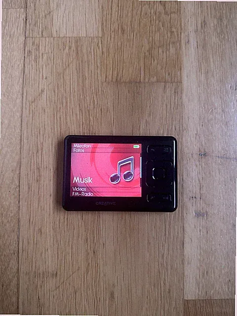 Creative Zen Z32G 32GB Schwarz Tragbarer MP3 Player Digital Musik Player