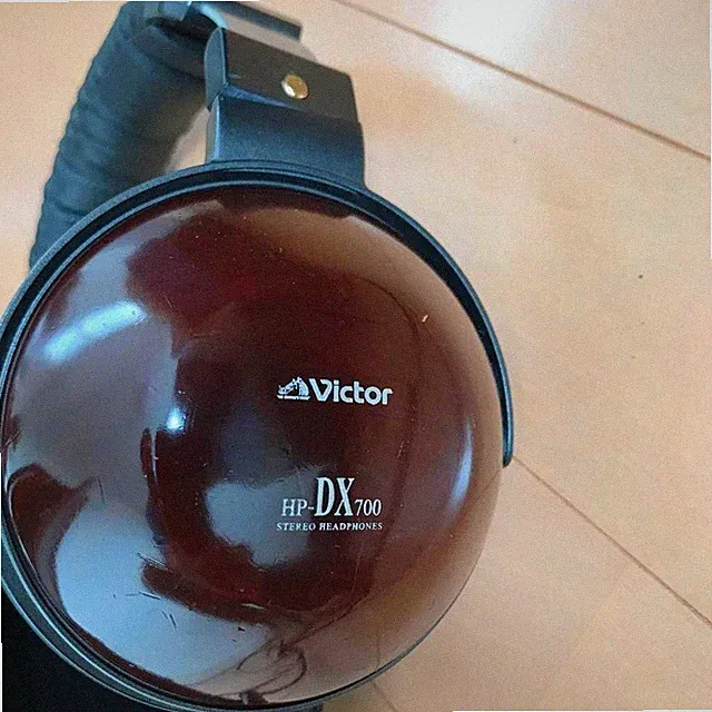 DDP Victor HP-DX700 Massivholz Gehäuse Kopfhörer Akustik Linse JDM Selten JP O66