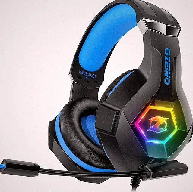 deepartner Gaming Headset für PS4 PS5 PC,PS4 Kopfhörer mit Mikrofon 3D Surround