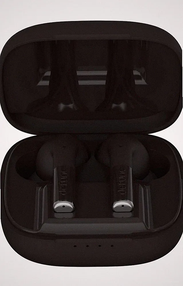 defunc True Gaming In-Ear Kopfhörer 360° Surround Sound Touch-Steuerung Schwarz