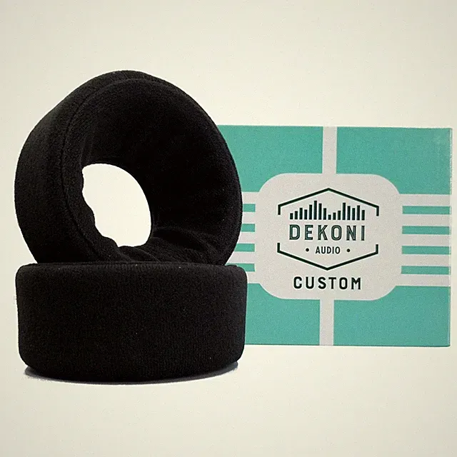 DEKONI AUDIO Custom Velour Replacement Ear Pads for Grado Headphones