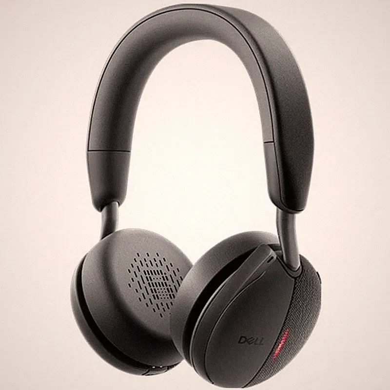 DELL On Ear Headset Kopfhörer Pro Wireless ANC Schwarz Bluetooth - Wie Neu