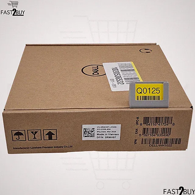Dell WH1022 USB Headset Stereo Noise Cancelling Büro Callcenter Headset Profi