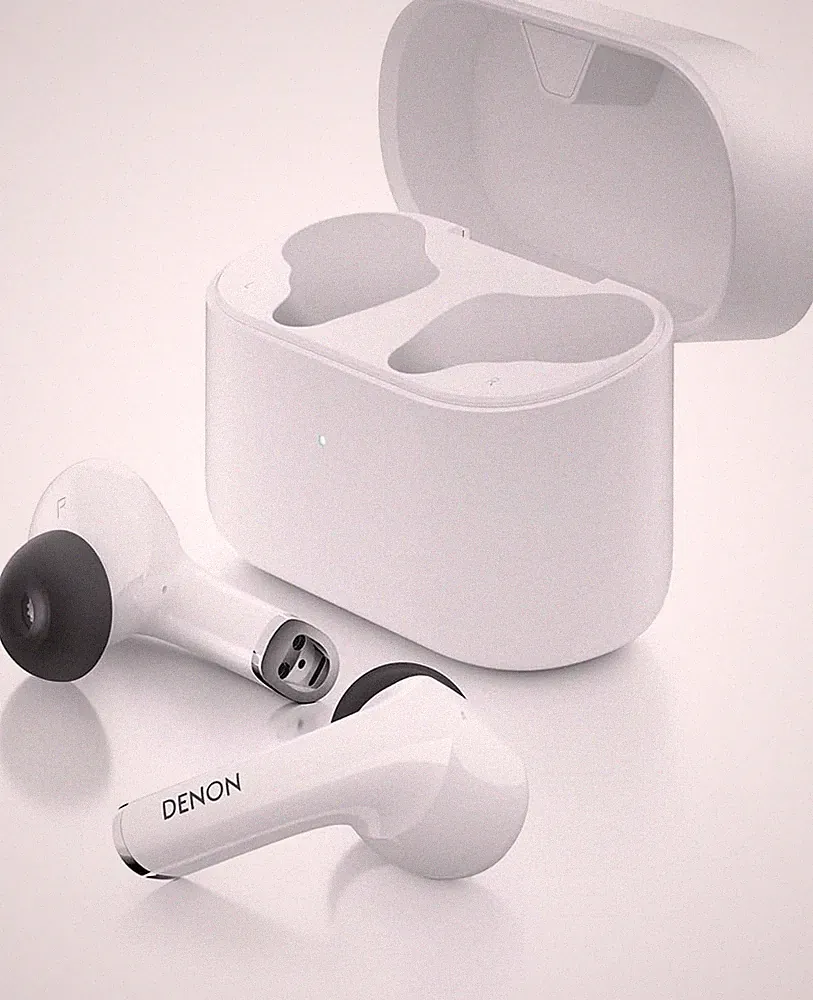 Denon AH-C830NCW Kabelloser In-Ear-Noise Cancelling Kopfhörer - Weiß
