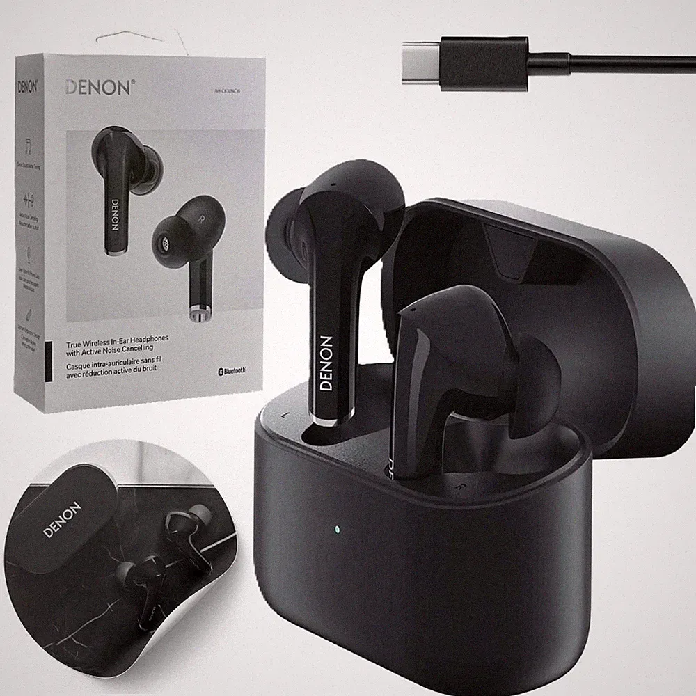 Denon AH-C830NCW Wireless In-Ear-Kopfhörer mit Mikrofon