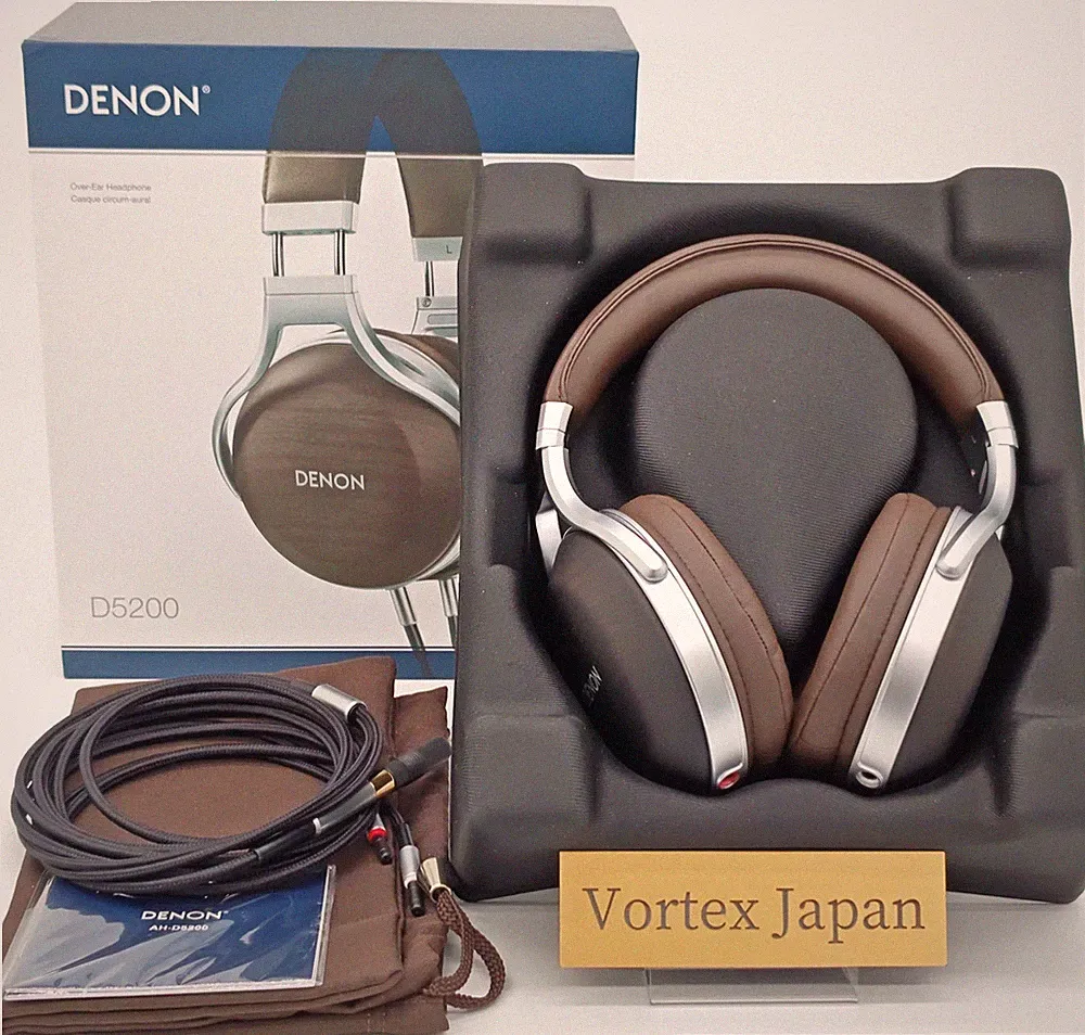 DENON AH-D5200 Over-Ear Premium Kopfhörer High Resolution