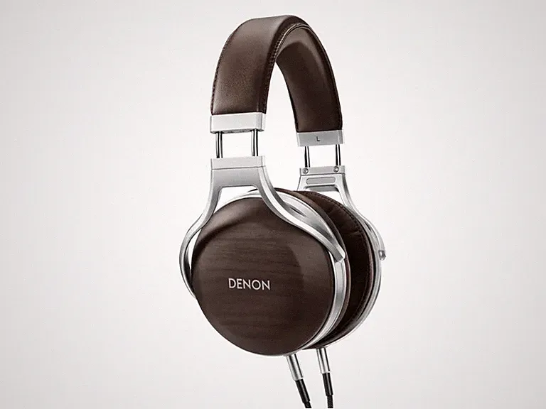 Denon AH-D5200 Zebraholz Braun Over-Ear Premium Kopfhörer Japan