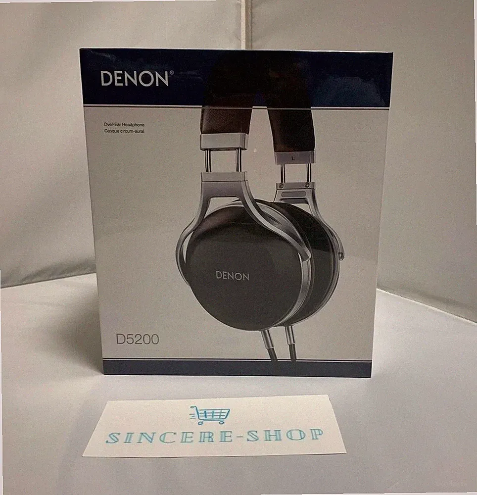 DENON AH-D5200 Zebrawood Over Ear Kopfhörer Premium Headphones