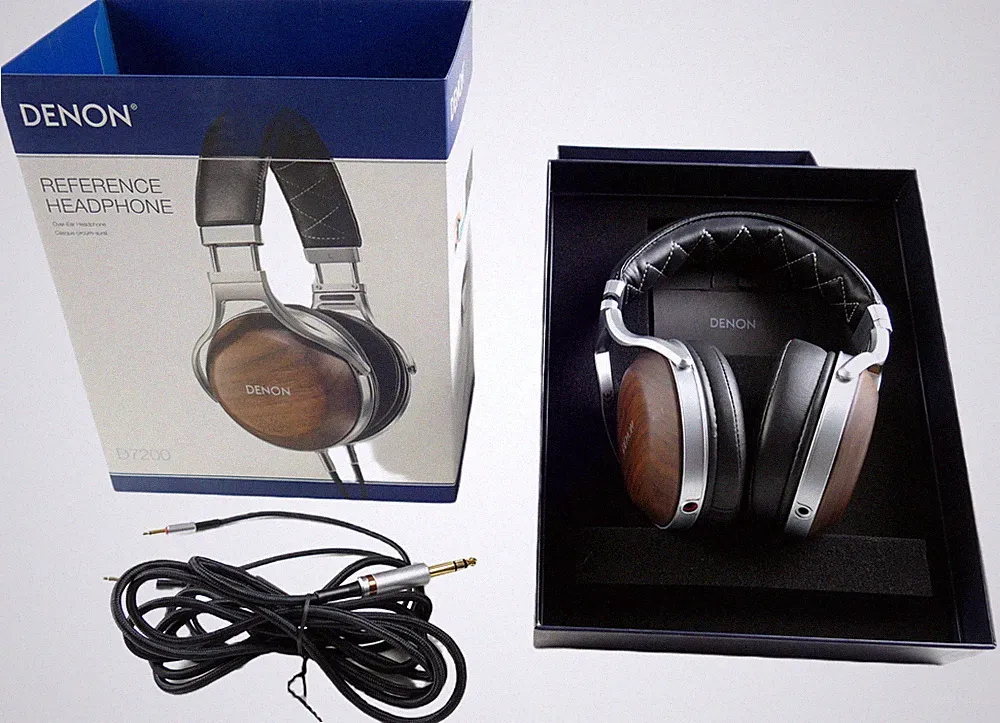 Denon AH-D7200 Kopfhörer + OVP + Rechn./2J. GEWÄHR!