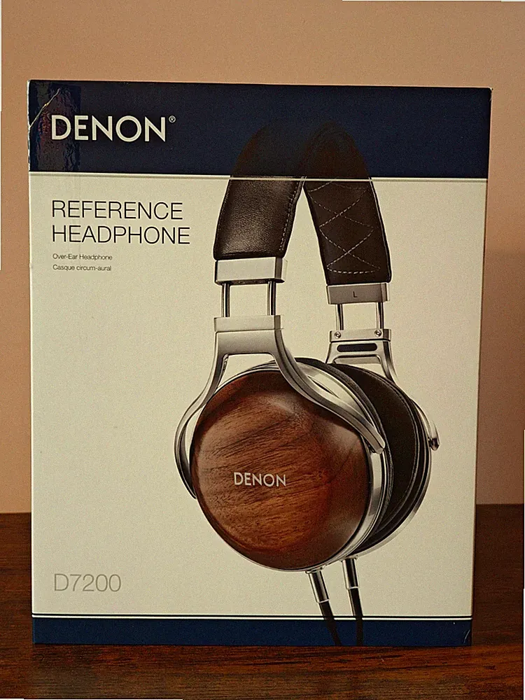 Denon AH-D7200 Kopfhörer - Wie Neu, Full Set + Halterung NEW BEE Gratis