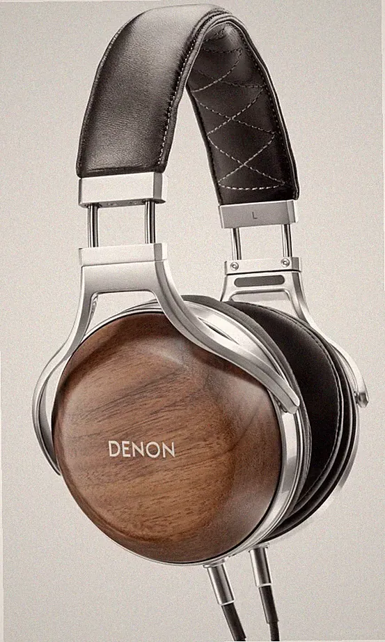 Denon AH-D7200 | Premium-Over-Ear-Kopfhörer | aus Walnussholz | GUT