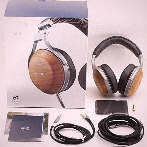 Denon AH-D9200 Bambus Over Ear Kopfhörer GETESTET Near Mint