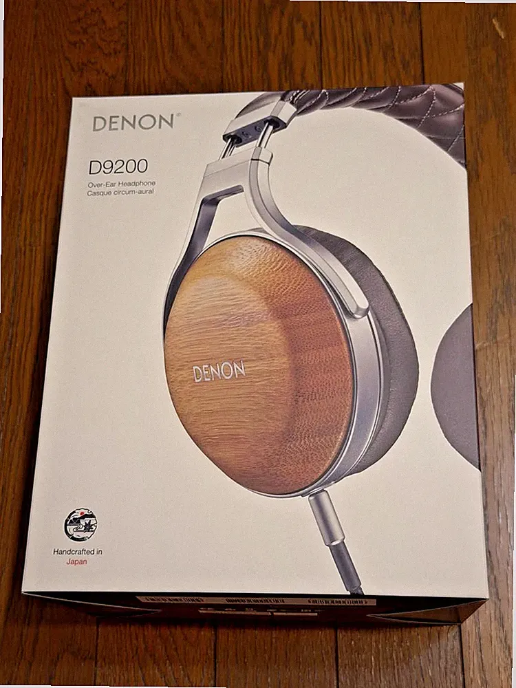 DENON AH-D9200 Kopfhörer 3,0m Kabel gebraucht nur Near Mint mit OVP JDM