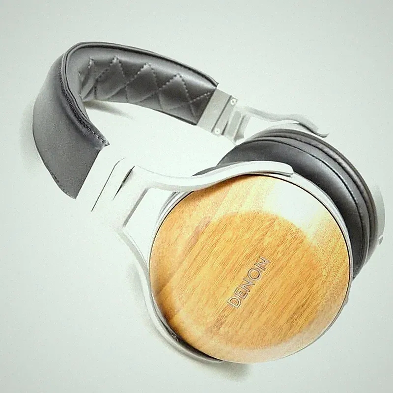 DENON AH D9200 Over Ear Kopfhörer Echt Bambus Holz Box Neuwertig Kabel aus JAPAN