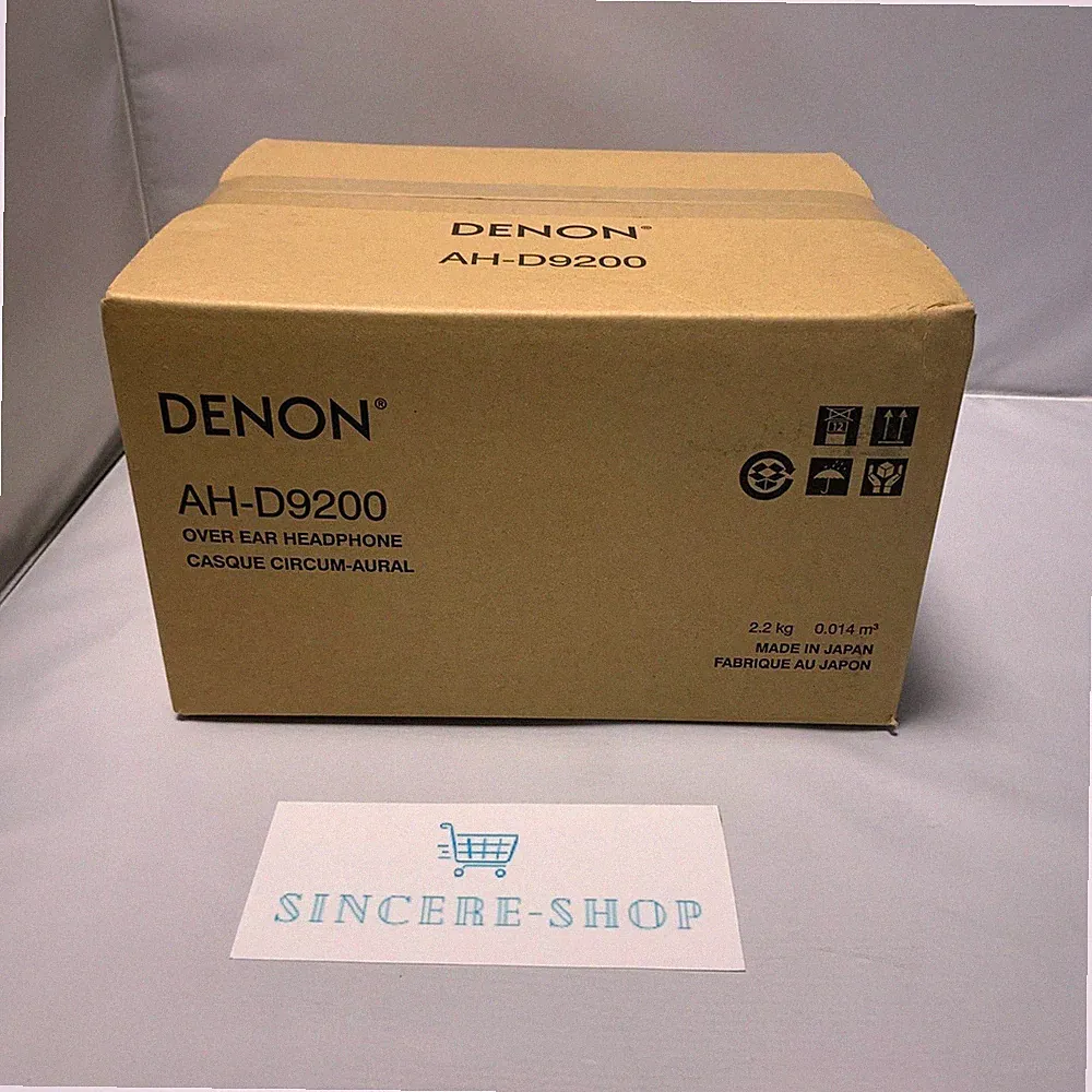 DENON AH-D9200 Over Ear Kopfhörer hochauflösendes Holzgehäuse versiegelt