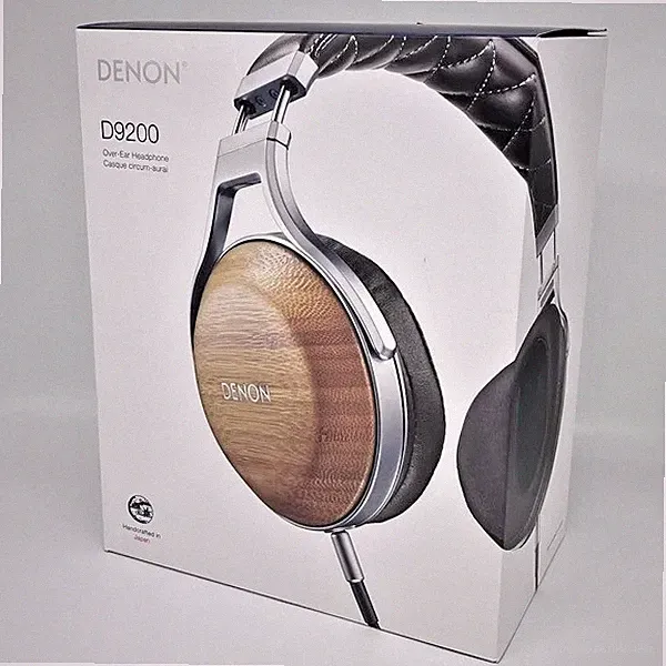 Denon AH-D9200EM Hi-Res geschlossen dynamische Kopfhörer Bambus Gehäuse Box...