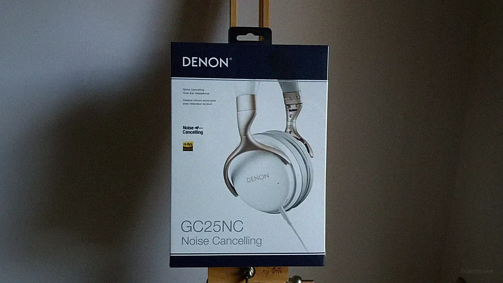 Denon AH-GC25NC weiß Noise Cancellation Kopfhörer (black & withe)