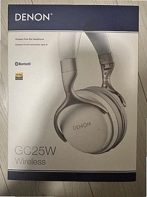 Denon AH-GC25W Kabellose Over-Ear Kopfhörer Bluetooth Faltbar mit Tragetasche