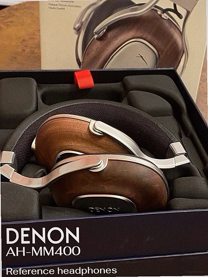 DENON AH-MM400 REFERENZ OVER EAR Headphones KOPFHÖRER HiFi Music Maniac Walnuss